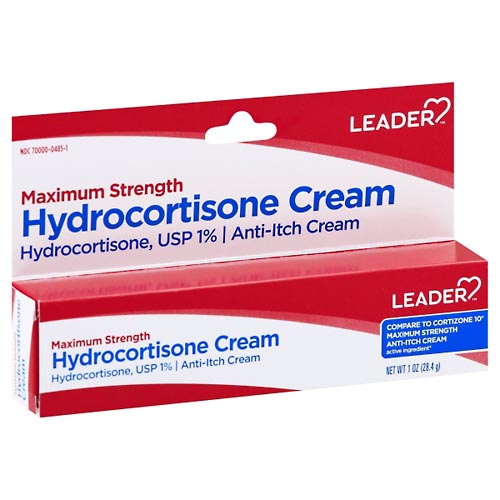 Image for Leader Hydrocortisone Cream, Maximum Strength,1oz from CAPITOL DRUGS - WEST HOLLYWOOD
